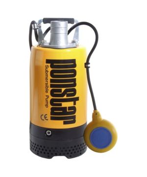 Koshin Ponstar PBX 55022 Heavy Duty Commercial Submersible Pump - 230v - Single Phase - Automatic (Cable Float)