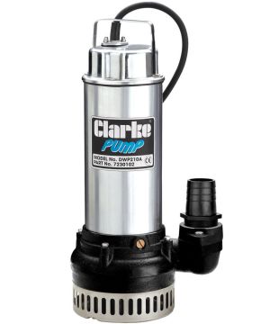 Clarke DWP210A Submersible Dirty Water Pump - with Float Switch - 110V
