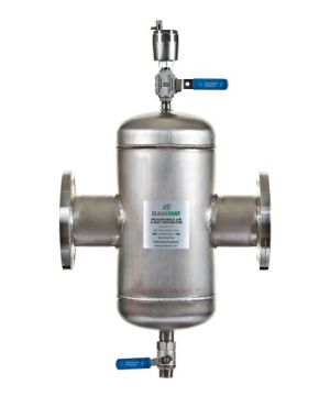 Fabricated Products Cleanvent Air & Dirt Separator - Stainless Steel - 50mm - PN16