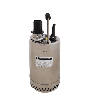 JS RS-250 Top Outlet Stainless Steel Submersible Drainage Pump - 110v - Single Phase - Manual