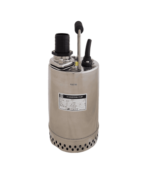 JS RS-550 Top Outlet Stainless Steel Submersible Drainage Pump - 110v - Single Phase - Manual