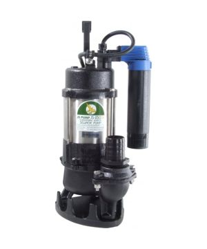 JS JS250SV 110v Submersible Vortex Sewage Pump - 110v - Single Phase - Automatic (AGMA Tube Float)