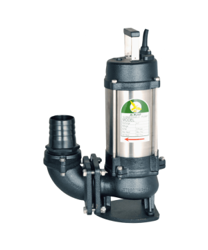 JS JS750SV Submersible Vortex Sewage Pump - 110v - Single Phase - Manual