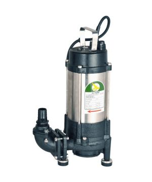 GS-1500 Manual Submersible Grinder Pump - 230v - Single Phase - 190 Ltr/min