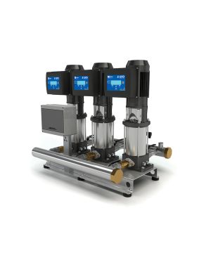 Ebara 3GPE EVMS3 19N5/2,2 ESPM (UK) Variable Speed Three Pump Booster Set - 400v - Three Phase