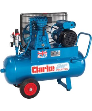 Clarke XEP15/50 (OL) 14cfm 50Litre 3HP Portable Industrial Air Compressor (110v)