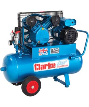 Clarke XEPV16/50 (OL) 14cfm 50Litre 3HP Portable Industrial Air Compressor (110v)