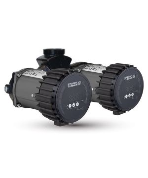 Stuart Turner Pulse D 32/100-180 Commercial Cast Iron Circulator - Twin Union - Single Phase - 196 Ltr/min