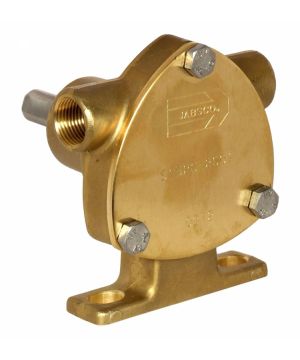 Jabsco 3/8" Bronze Foot Mounted Pump With BSP Threaded Ports - 25 Ltr/min - 13m - Bronze 
