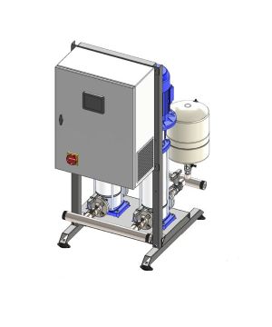 Trebles Eco Boost+ 5240-5SV04F-INV/1 Cold Water Booster Set - 230V - Single Phase - 83 Ltr/min