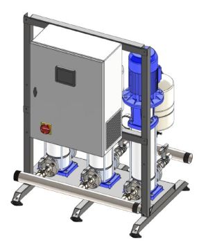 Trebles Eco Boost+ 5241-5SV04F-INV/1 Cold Water Booster Set - 230V - Single Phase - 83 Ltr/min