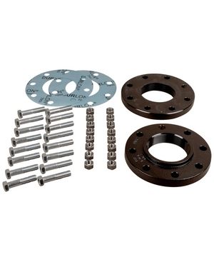 Grundfos 3" BSP PN10/16 Screwed Flange Set - 80mm