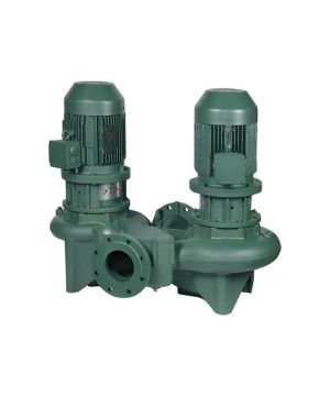 DAB DCP 50/2450 T-IE3 Twin Head In-Line Circulatpr Pump - 400v - Three Phase - 7005 Ltr/min