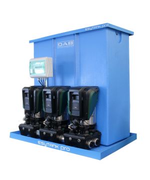 DAB Esytank Pro 1000AB WRAS Approved Booster Set - 1000 Litre - 3 X Esybox Max 60-120M