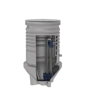 Grundfos PS.R.12.25.S.GC.304.65.A65.DP/SL Prefabricated Pumping Station