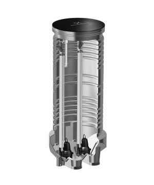 Grundfos PS.R.12.25.D.GC.304.50.A50.SEG Prefabricated Pumping Station