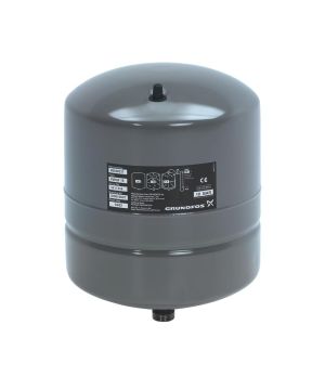 Grundfos GT-H-18 Vertical Cold Water Diaphragm Tank - 10 Bar - 18 Ltr