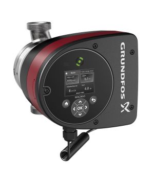Grundfos MAGNA3 25-80N (180) Variable Speed Circulator Pump - 240v - Single Phase - 139 Ltr/min