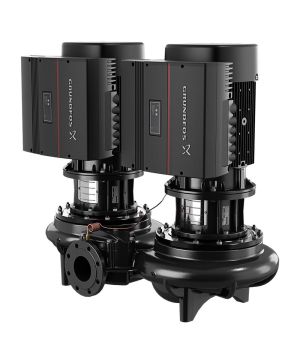 Grundfos TPED 125-190/4 S-A-F-A-BQQE-NX3 Twin Head In Line Circulator Pump - 415v - Three Phase - 3753 Ltr/min