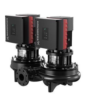 Grundfos TPED 40-360/2 A-F-A-BQQE-KDB Twin Head In Line Circulator Pump - 415v - Three Phase - 500 Ltr/min