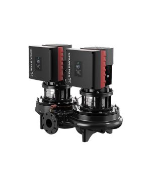 Grundfos TPED 65-410/2 S-A-F-A-BQQE-MDB Inline Twin Head Circulator Pump - 500v - Three Phase