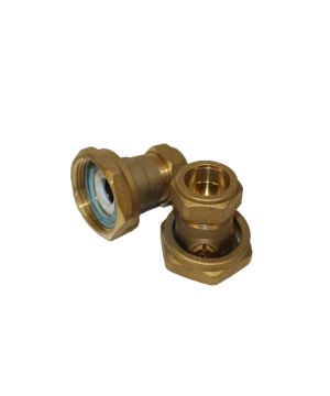 Grundfos 22mm Brass Ball Valve - Pair