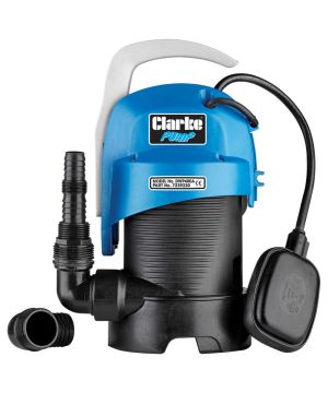 Clarke DWP400A Dirty Water Submersible Pump - with Float Switch - 230v