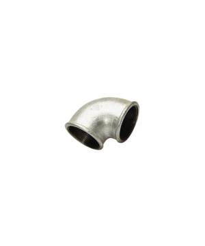 Fit & Flow Elbow Fitting Female 4" x 4" BSP - Galvanised Iron - Pack of 2