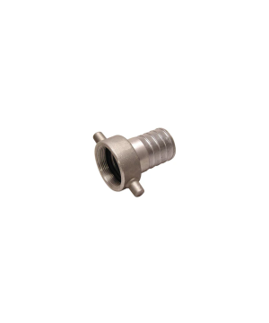 Fit & Flow Hose Tail C/W Female 3" BSP x 75mm (3") Lugs - Alloy