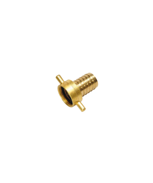 Fit & Flow Hose Tail C/W Female ½" BSP x 13mm (½") Lugs - Brass