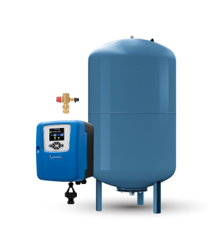Mikrofill 3 PRO + 100 Litre MikroPro XP Potable Vessel Pressurisation Set - Service Valve Included