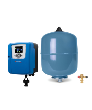 Mikrofill 3 PRO + 25 Litre MikroPro XP Potable Vessel Pressurisation Set - Service Valve Included