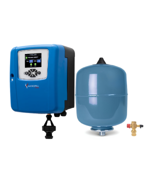Mikrofill 3 PRO + 12 Litre MikroPro XP Potable Vessel Pressurisation Set - Service Valve Included