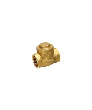 Fit & Flow Non Return Valve Female 4" BSP - Swing Check - Brass