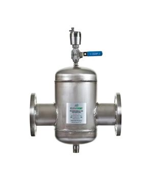 Fabricated Products Cleanvent Air Separator - Stainless Steel - 80mm - PN16