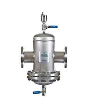 Fabricated Products Cleanvent Air & Dirt Separator - Stainless Steel - 250mm - PN16