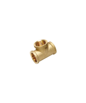 Fit & Flow Tee Fitting Female 1½" x 1½" x 1½" BSP - Brass - Pack of 5