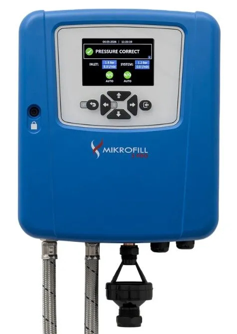 Mikrofill 3 PRO - Pressurisation Unit - Compact - Wall Mounted - 9 Bar - 12 l/min - 230v