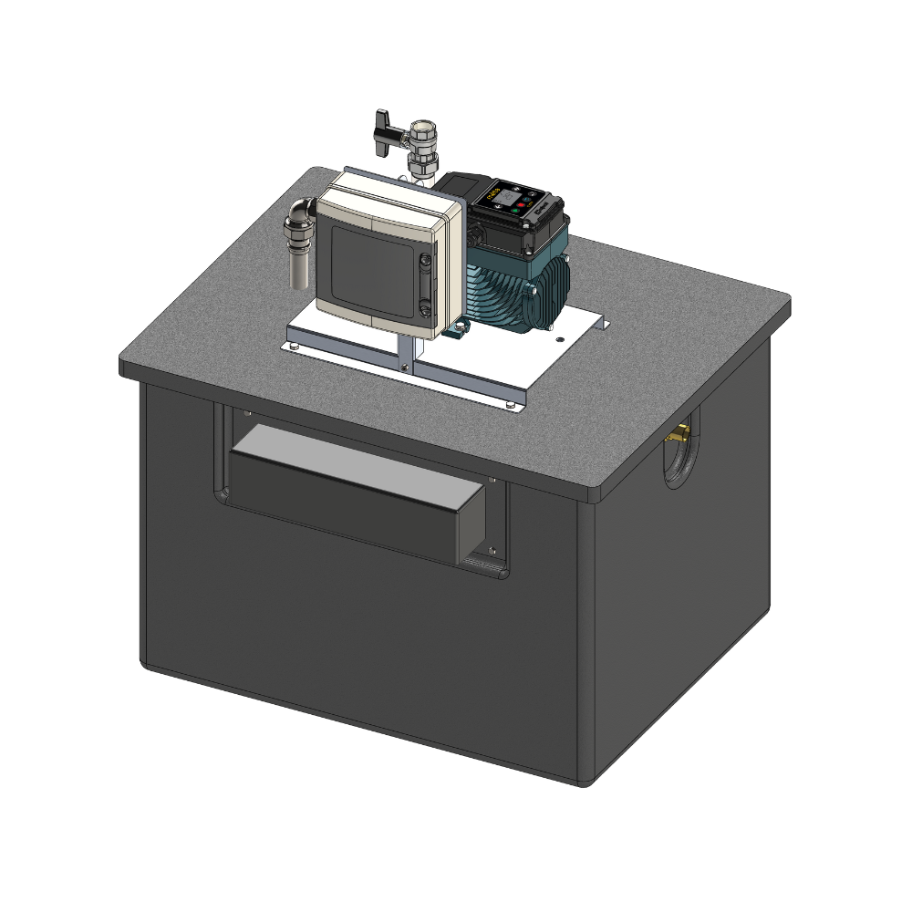 Trebles 5261-136 Q-TANK Cat 5 Booster Set - 136 Ltr Capacity - Floor Mounted - 83 Ltr/min